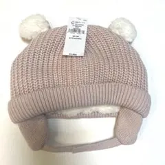 Baby GAP 裏ボア くまさん ニット帽 46cm 6-12months