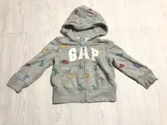 GAP 恐竜柄 フード付きトレーナー