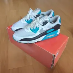 Nike Air Max 90 ホワイト/ターコイズ