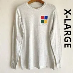 X-LARGE エクストララージ　長袖カットソー　ロンT