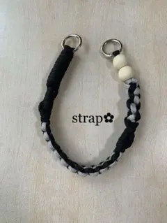 パラコードストラップ　ハンドストラップ　携帯ストラップ