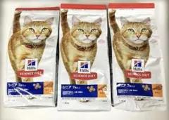 ヒルズ　サイエンス・ダイエット シニア 7歳以上　 チキン味1.4kg 3袋のサムネイル