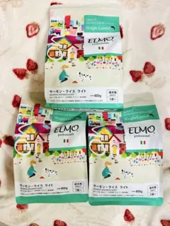 ELMO エルモ ドッグフード サーモン・ライス 800g × 3袋 - メルカリ