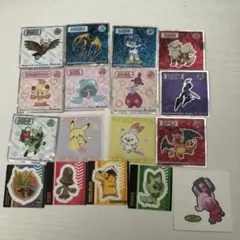 ポケモン　ステッカー　ウエハース　パン　スナック　まとめ売り