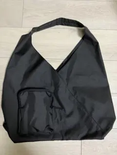 無印　撥水ワンショルダーバック　ブラック