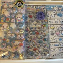【正規品】 あわわちゃん シール　3点セット