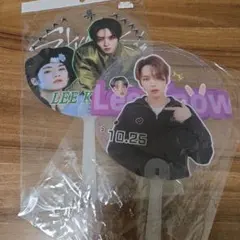 straykids リノ クリアうちわセット