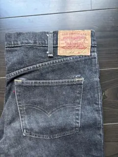 LEVI'S 503 先染め ブラック 鬼ヒゲ バギーデニム 00s y2k - メルカリ