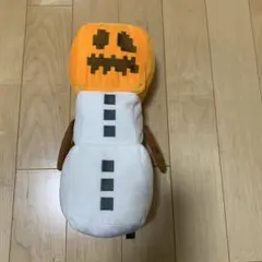 マインクラフトスノーゴーレムぬいぐるみゲーセン景品 マイクラ Minecraft