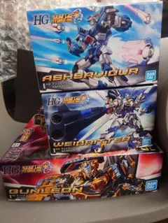 ［新品未組立］HG リゼル 隊長機　HG バンシィ チタニウムフィニッシュVer 新品未組立］HG リゼル 隊長機 HG バンシィ チタニウムフィニッシュVer