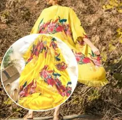 【‼️SALE‼️】未使用アミナコレクション ガウン ロング カーディガン フリンジ