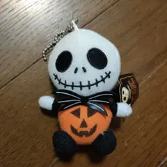 ジャック・スケリントン ハロウィンぬいぐるみマスコット キーホルダー