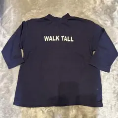branshes WALK TALL 七分袖Tシャツ ネイビー