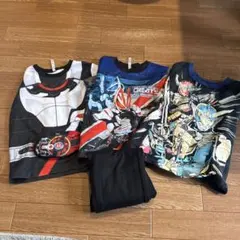 仮面ライダーパジャマ(２着光る)110cm