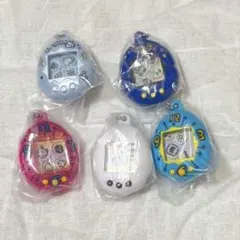 【5点】　シャカシャカチャームコレクション　たまごっち　みみっち　まめっち