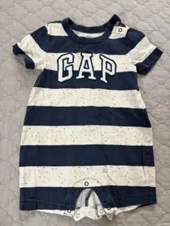 GAP ストライプロンパース 6-12ヶ月