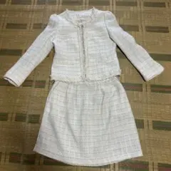 【M】ロペピクニック　ツイードセットアップ　フォーマル　セレモニー