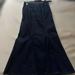GU ジーンズ素材　マーメイドスカート