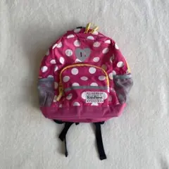KidsForet キッズフォーレ　水玉　リュック　ピンク　ベビー　キッズのサムネイル