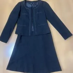 ネイビー スカートスーツ Mサイズ
