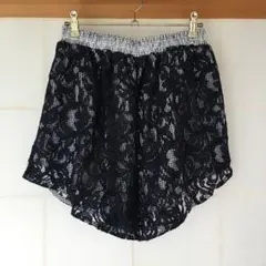 レースショートパンツ