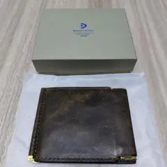 BAGGY PORT 口バネ小銭入れ付き札ばさみ（マネークリップ）