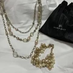 ネックレスとブレスレット（インタープラネット）のセット