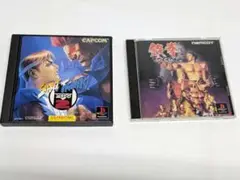 プレイステーション　ストリートファイターZERO2 鉄拳　PS1
