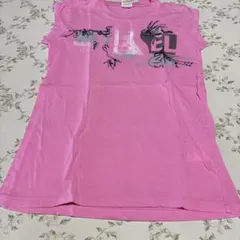 DIESEL 半袖Tシャツ ピンク S