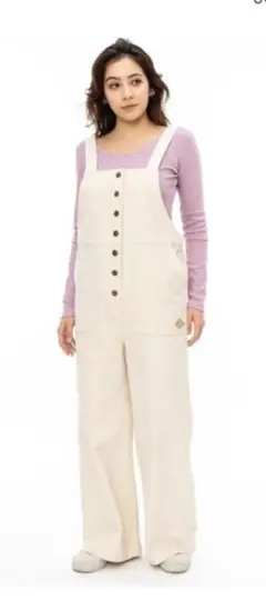 ✨美品✨ボタン付きサロペット