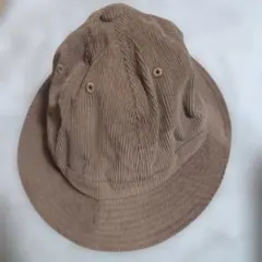 newhattan ニューハッタン　コーデュロイ　ハット