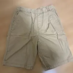 試着のみ　UNIQLO チノ　ショートパンツ 160サイズ　キッズ　レディース