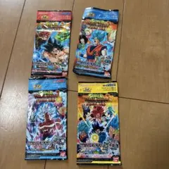 SDBH激レアブースターパック4セット