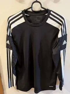 【新品未使用】adidas 長袖プラクティスシャツ ブラック Sのサムネイル