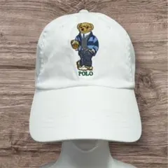 POLO RALPH LAUREN 　ポロベア　キャップ　白
