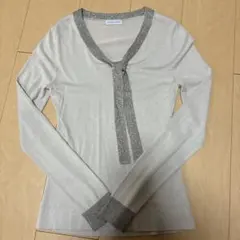 ESPRITMUR リボン付き長袖ニットのサムネイル