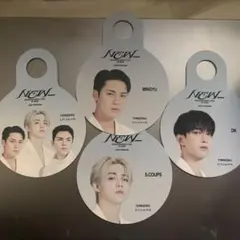 SEVENTEEN セブチ 鳥貴族 ストロータグ パフォチ 4枚セット