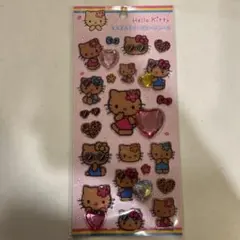 キラキララインストーンシール　サンリオ　日焼けキティ