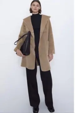 ZARA ムートンリバーシブルコート
