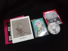 黒執事blacklabelmemorial arcade グレイ　缶バッチ