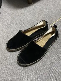 GLOBAL WORK ブラック スリッポン L