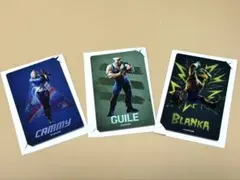 ストリートファイター ミラー3枚セット