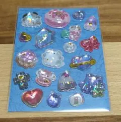 41、シール　おすそわけ　立体　硬い