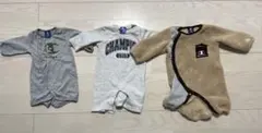 Champion ロンパース　3点セット　60〜70 チャンピオン