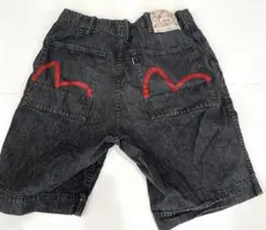 EVISUジーズン デニムハーフパンツ サイズ34インチ