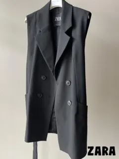 ZARA ロングベスト☆ジャケット、ジレ
