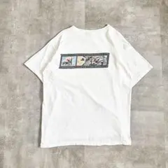 90s BANANA REPUBLIC USA製 フィルムプリント Tシャツ
