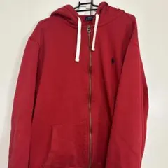 Polo Ralph Lauren XXL レッド パーカー
