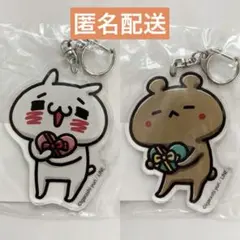 愛しすぎて大好きすぎる。 にゃんくま アクリルキーホルダー アクキー　にゃんくまのサムネイル