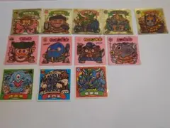 旧ビックリマンシール チョコ版 第11弾 すくみセミコンプ 12枚まとめセット